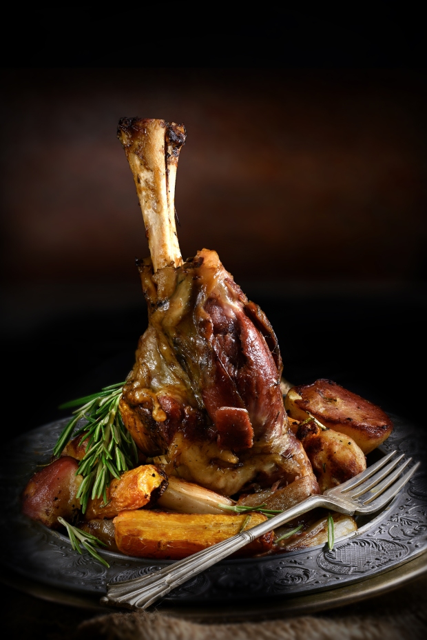 Braised lamb of leg with root vegetables and red wine sauce.jpg